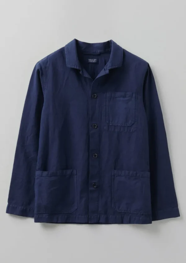 TOAST Workwear | Coats & Jackets-Arlo Garment Dyed Herringbone Jacket