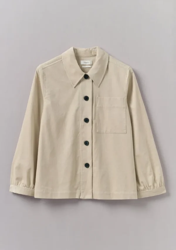 Women TOAST Cord | Workwear-Baya Patch Pocket Organic Cord Shirt