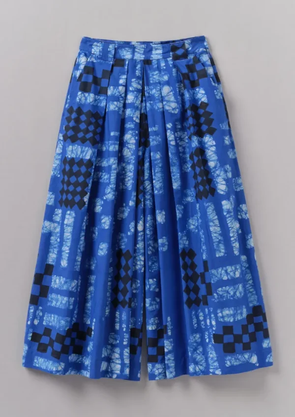 Women TOAST Skirts | Trousers-Block Print Batik Cotton Culottes