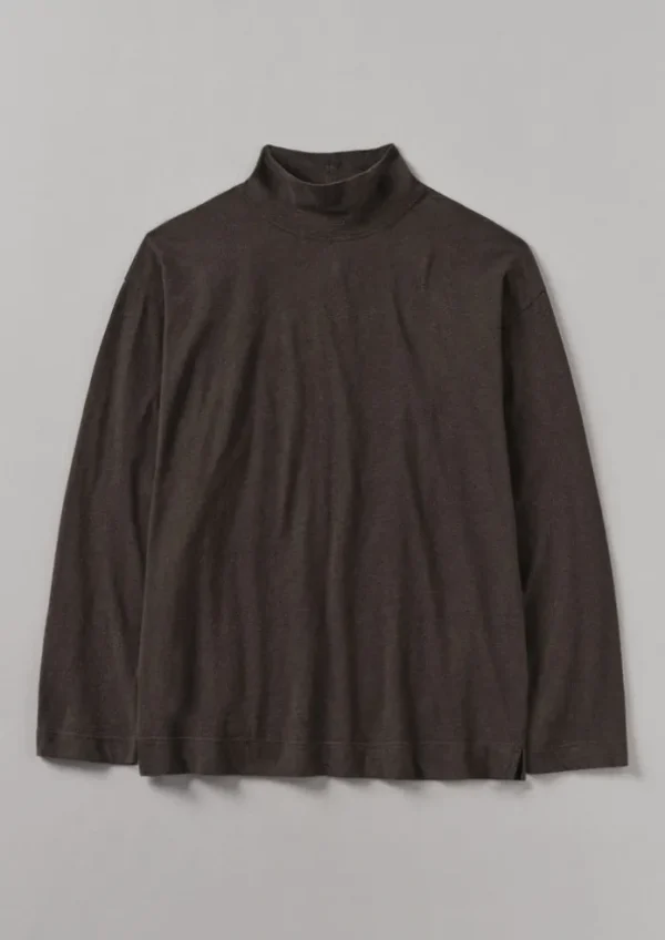 TOAST Loungewear | Tops & Tees-Brushed Cotton High Neck Lounge Top