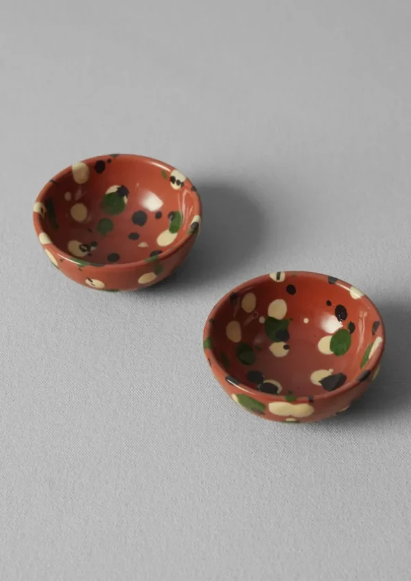 TOAST Ceramics | Tableware-Cortona Splatter Pinch Pot Set