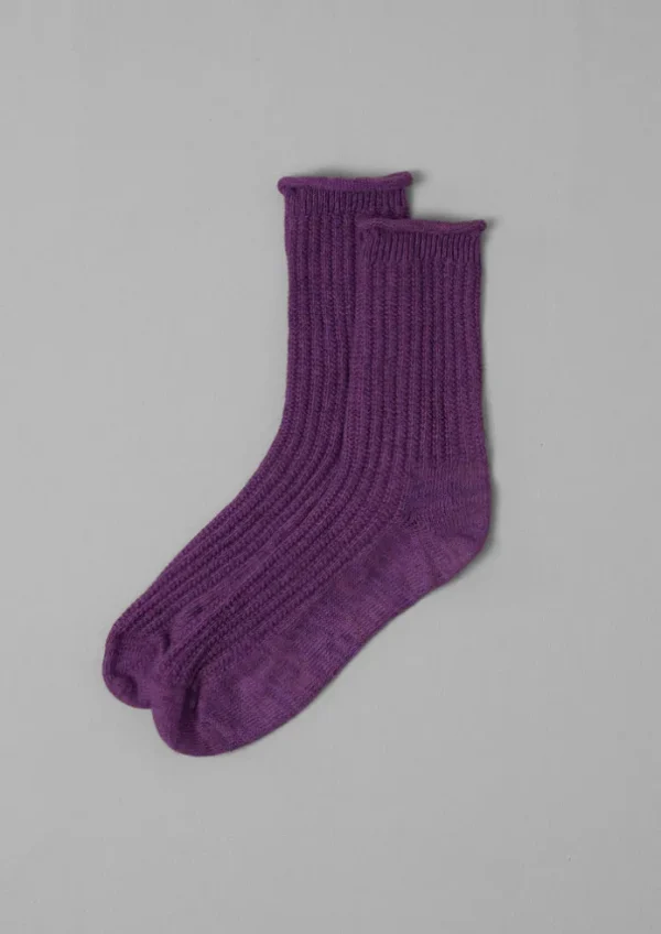 Women TOAST Socks & Tights-Cotton Marl Socks