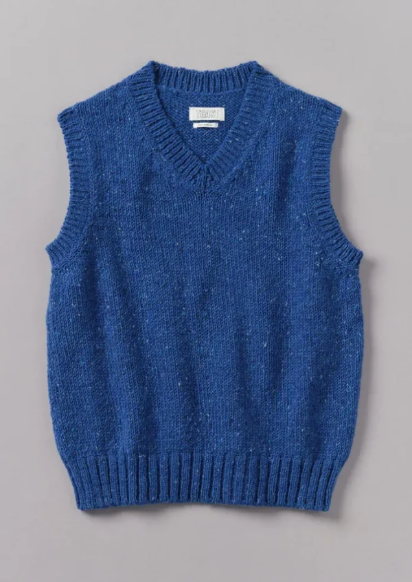 TOAST Knitwear-Donegal Wool Knitted Tank