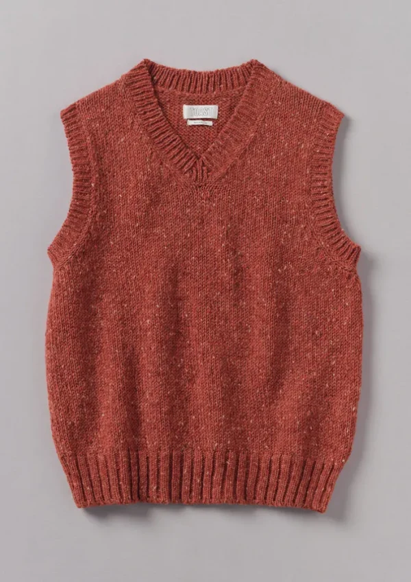 TOAST Knitwear-Donegal Wool Knitted Tank