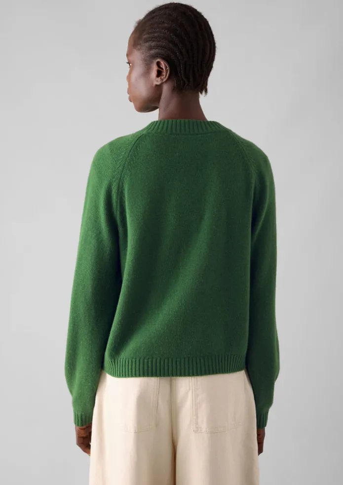 Women TOAST Cashmere | Knitwear-Eden Wool Cashmere Raglan Cardigan