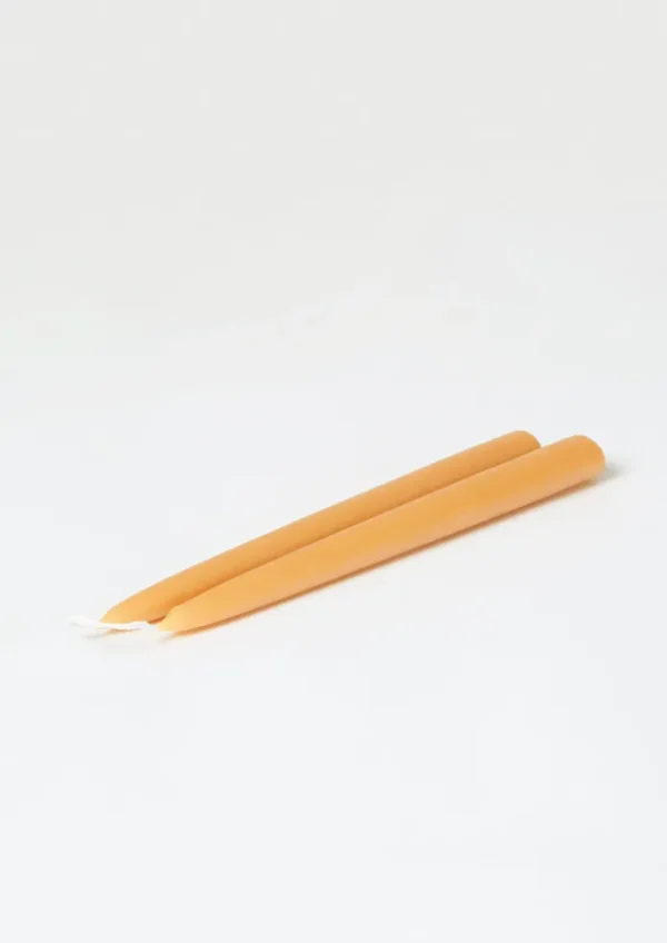 TOAST Candles & Holders-English Beeswax Dinner Candles