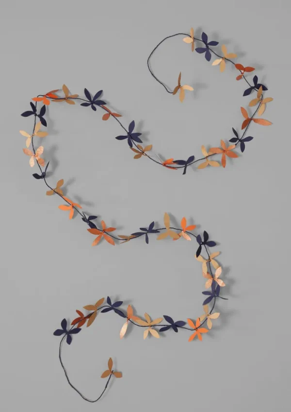 TOAST Christmas Decorations-Floral Paper Tinsel