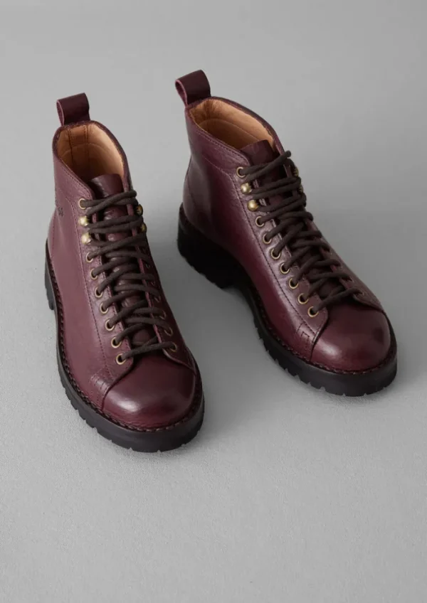Women TOAST Boots-Fracap Leather Monkey Boots