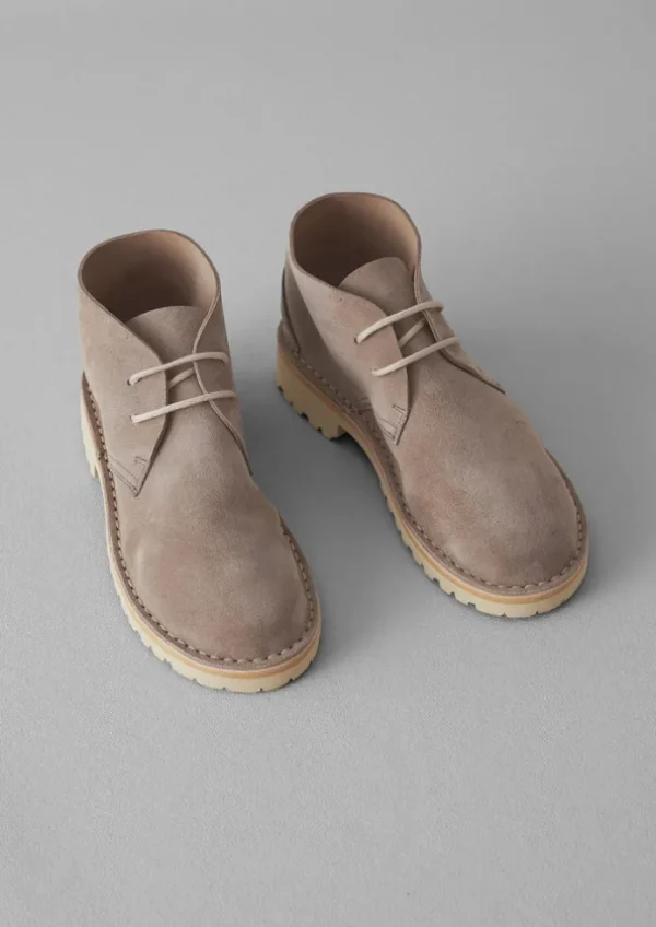 Women TOAST Boots-Fracap Suede Desert Boots