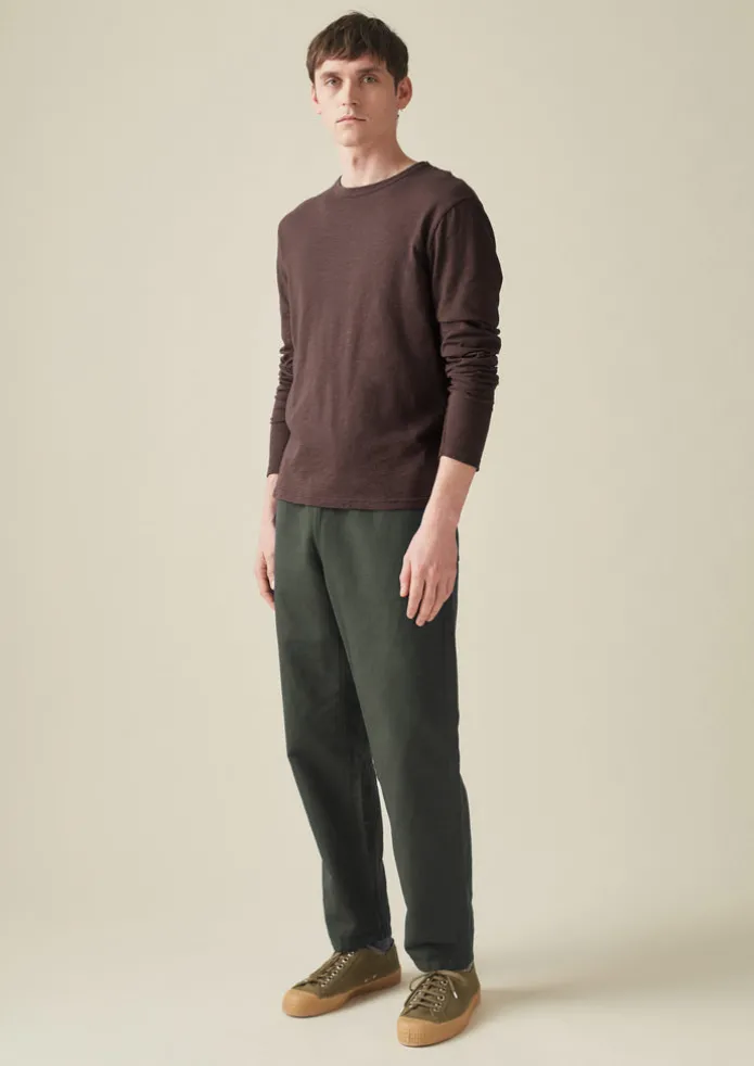 TOAST Loungewear | Tops & Tees-Frank Cotton Long Sleeve Tee