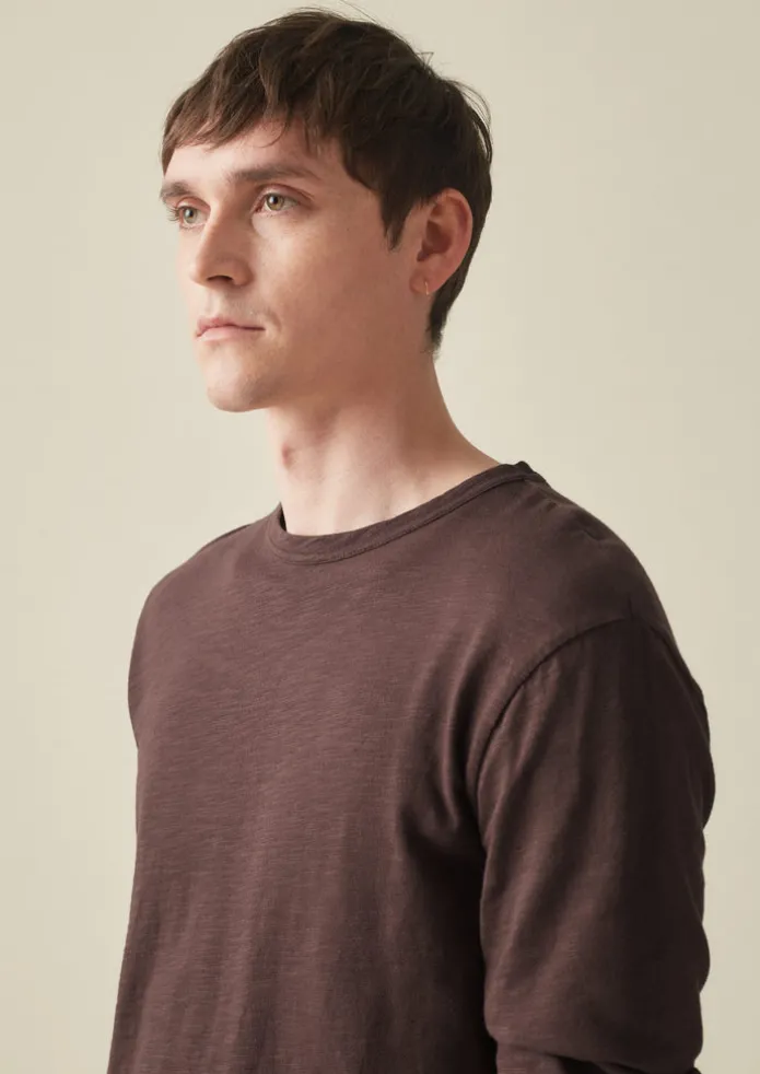 TOAST Loungewear | Tops & Tees-Frank Cotton Long Sleeve Tee