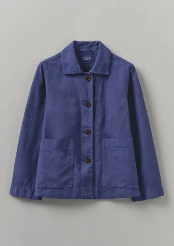 Women TOAST Linen | Coats & Jackets-Garment Dyed Cotton Linen Jacket
