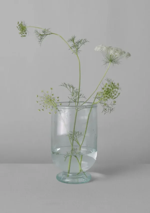 TOAST Glass | Decorative Pieces-Hand Blown Footed Vase