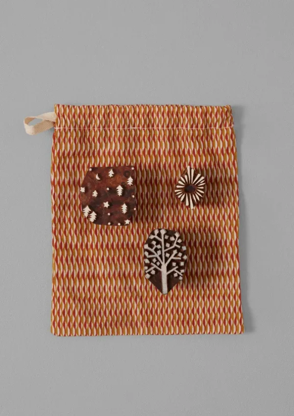 TOAST Christmas Decorations-Hand Carved Star Block Printing Kit