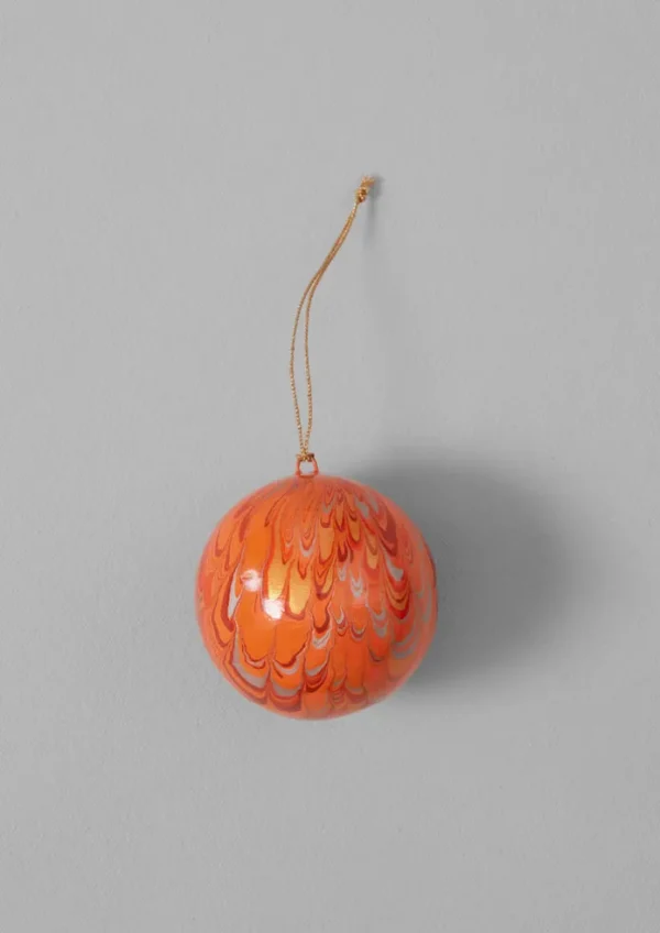 TOAST Christmas Decorations-Hand Marbled Bauble