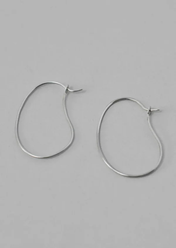 Women TOAST Jewellery-Helena Rohner Organic Hoop Earrings