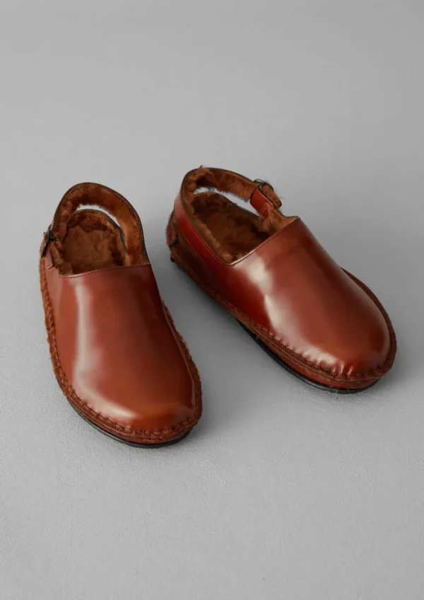 Women TOAST Shoes-Hereu Cargol Sheepskin Mules