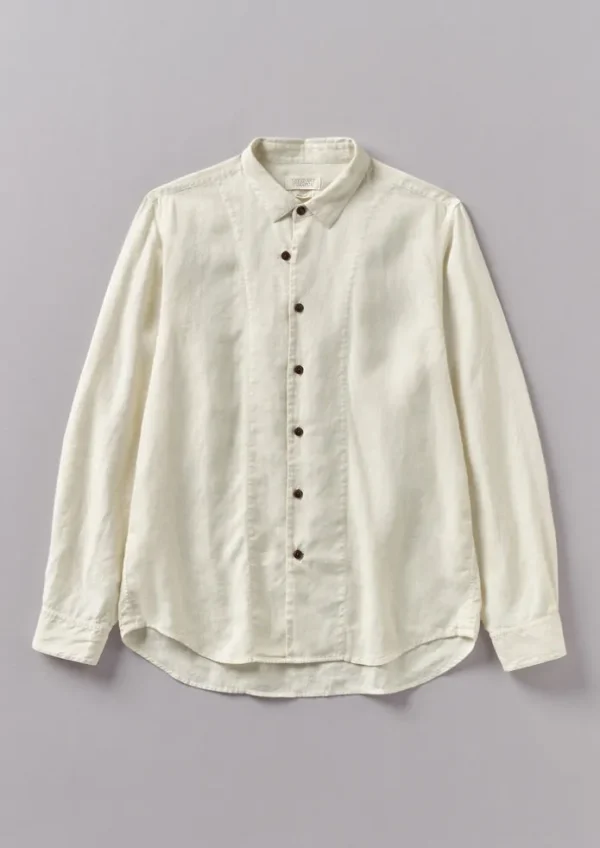TOAST Linen | Shirts-Loop Button Linen Shirt