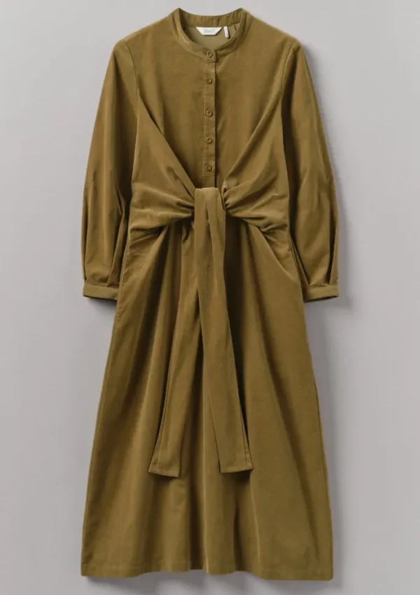 Women TOAST Cord | Dresses-Organic Needlecord Wrap Dress