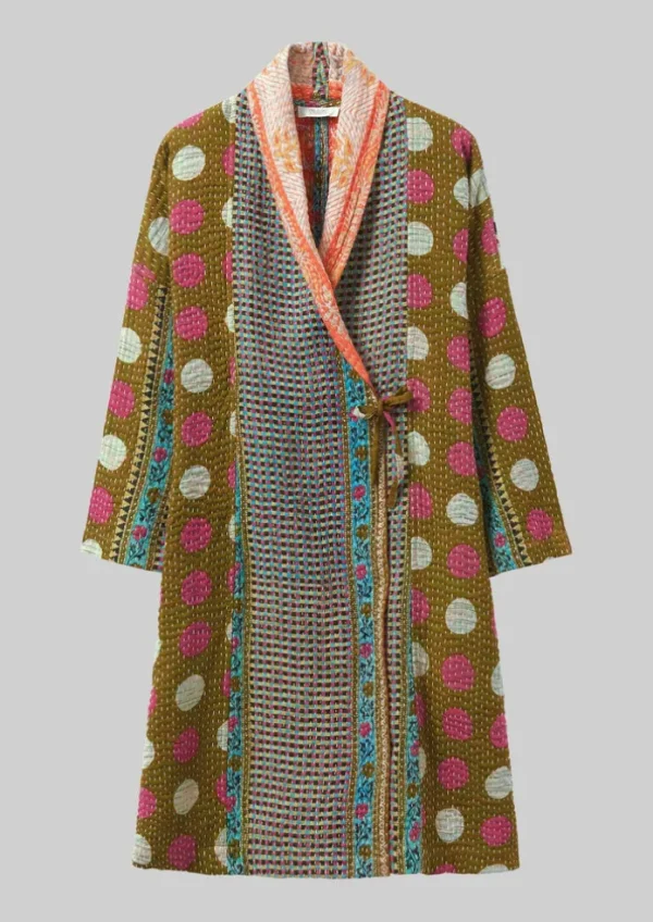 Women TOAST Gowns | Nightwear-Repurposed Kantha Coat