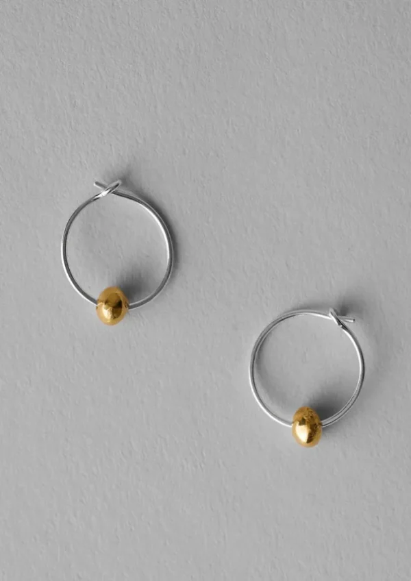 Women TOAST Jewellery-Sally Lacock Seed Hoop Earrings