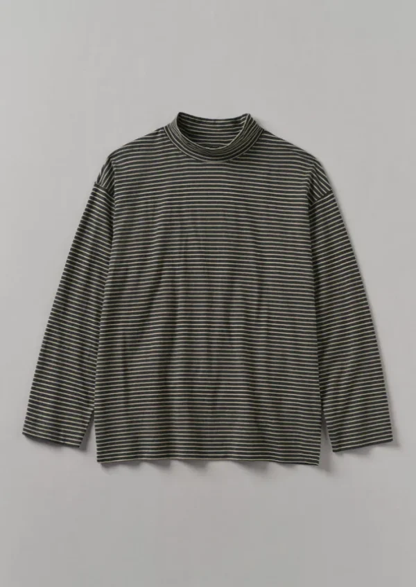TOAST Tops & Tees-Stripe Cotton Jersey Long Sleeve Tee