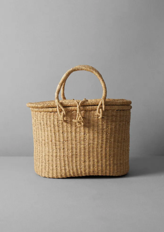 TOAST Baskets-Veta Vera Grass Picnic Basket